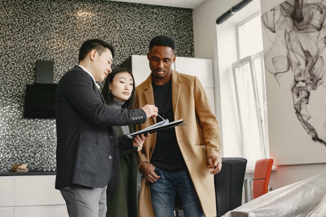 People packing inside a short let apartment